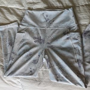 Reebok, brushed crop legging, medium